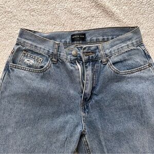 White Fox Boutique Blue Boyfriend Jeans
